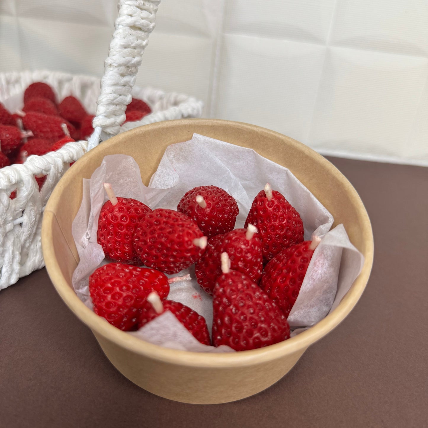 Strawberry Candle